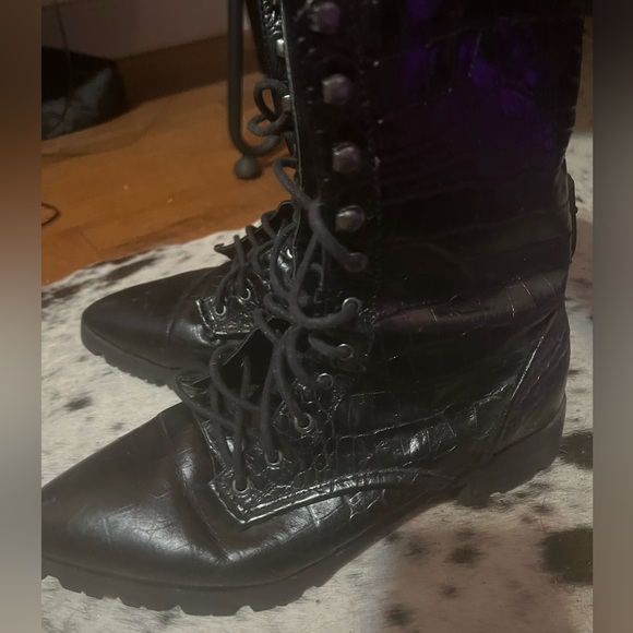 Luxury rebel combat boots - Picture 5 of 6